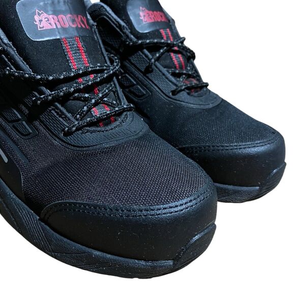 Rocky Work Sneakers Industrial AthletX 9.5 Black Steel Toe Safety EH - Picture 4 of 16